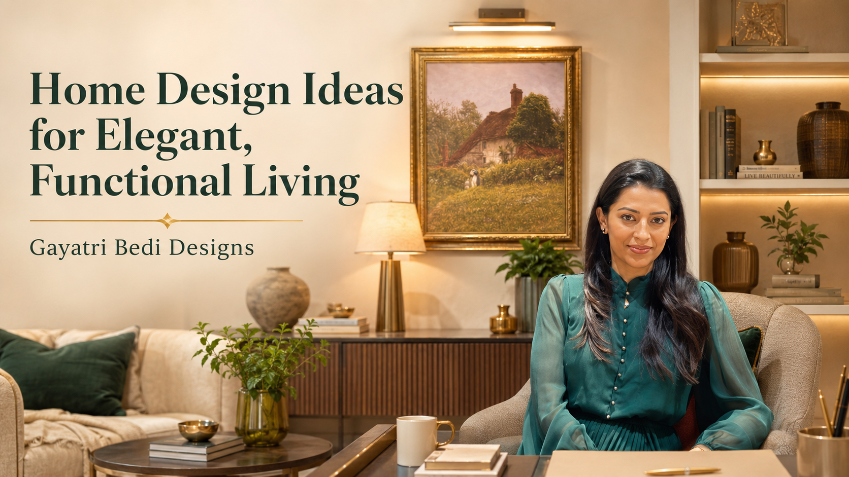 Home Design by Gayatri Bedi Designs for Elegant Living