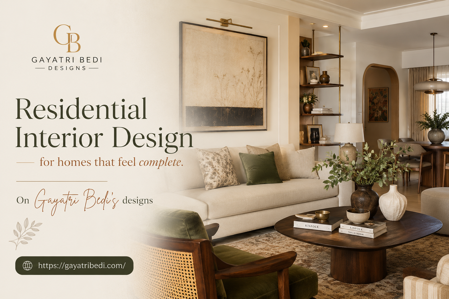 Residential Interior Design for Elegant Homes