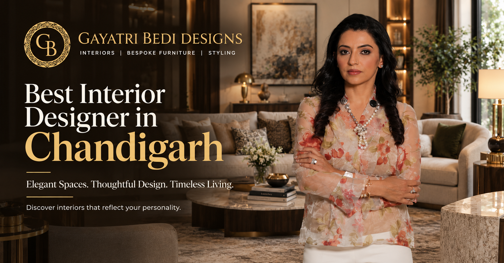 Best interior designer in Chandigarh by Gayatri Bedi Designs