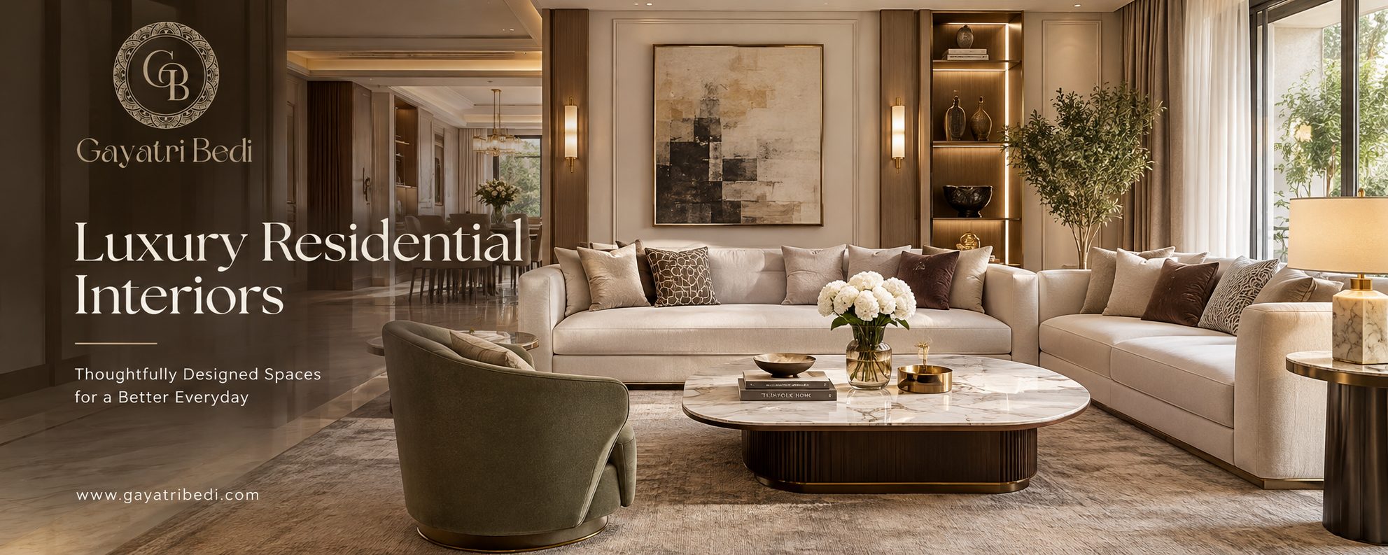 Luxury Residential Interiors by Gayatri Bedi Designs